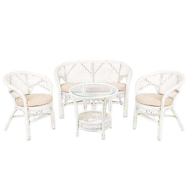 Купить комплект кофейный пеланги (стол + 2 кресла + диван) 02/15 - 45 021 руб.