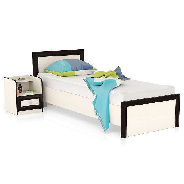 Купить кровать аврора 800 + тумба - 9 086 ₽