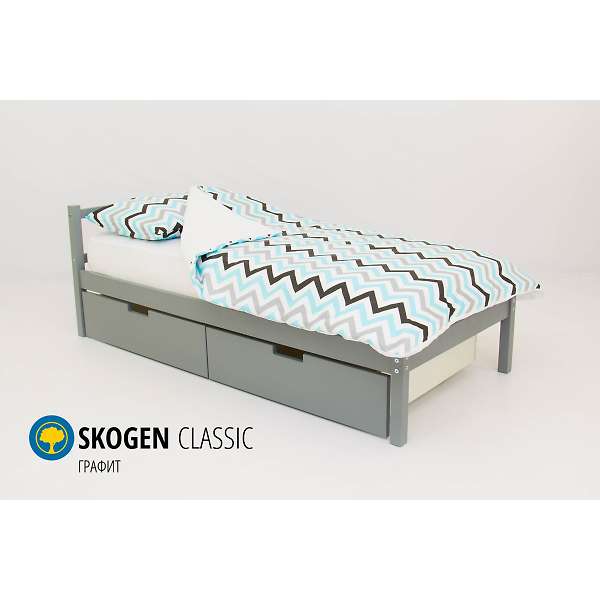 Купить кровать svogen classic графит - 7 890 руб.