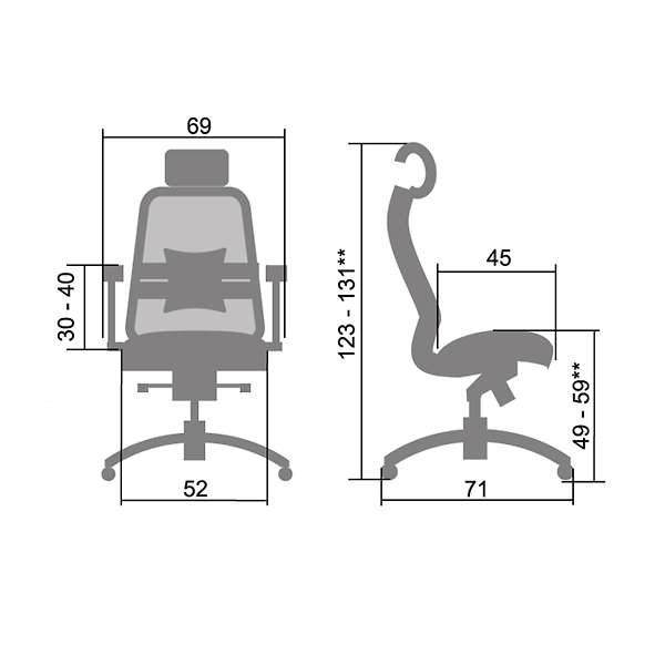 Купить кресло офисное samurai k-3.04 - 32 190 руб.