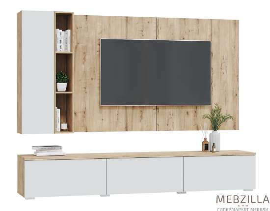 Купить гостиная модульная сканди. комплект 8, белый - 30 601 руб.