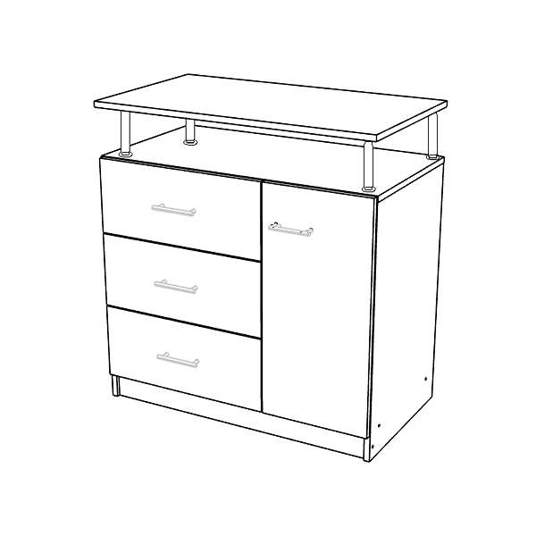 Купить комод ярофф №2 - 7 920 ₽