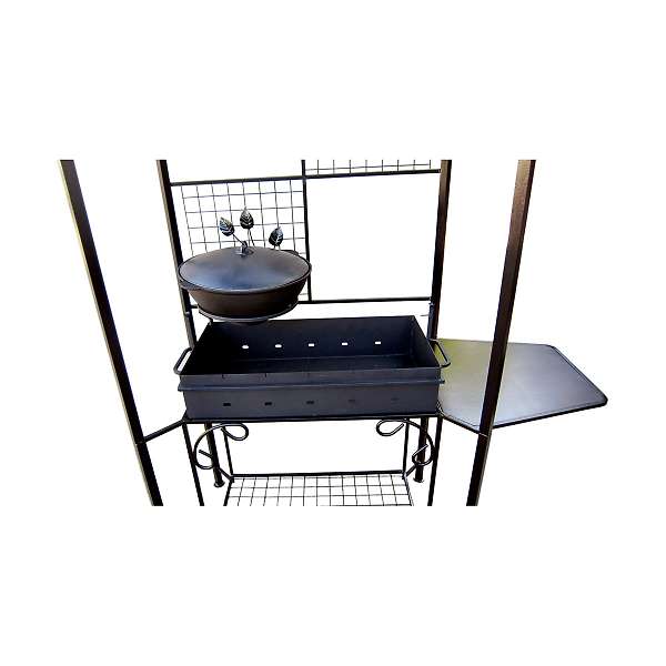 Купить мангал дачный мд-5 с крышей - 18 350 руб.