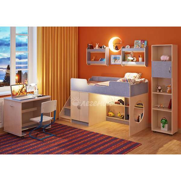 Купить детская стенка легенда №5 - 29 460 ₽