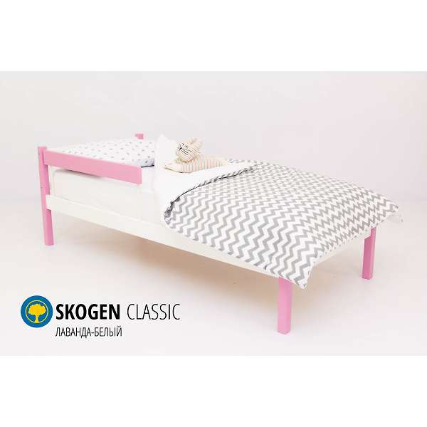 Купить кровать svogen classic лаванда-белый - 7 890 руб.