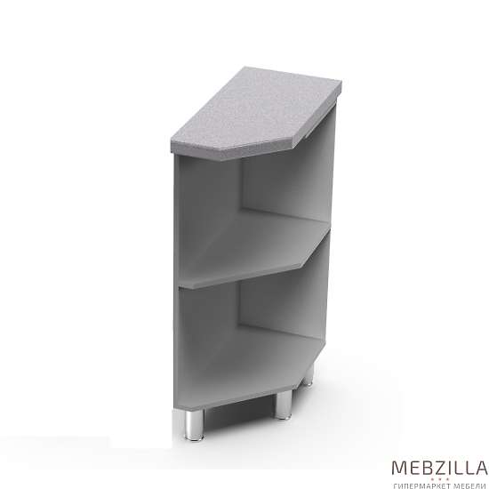 Купить шкаф напольный торцевой открытый правый контемп шнтоп - 1 752 ₽