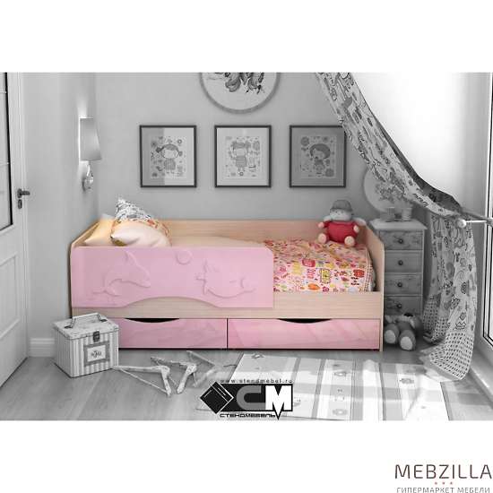 Купить кровать детская алиса кр 811 - 11 854 руб.