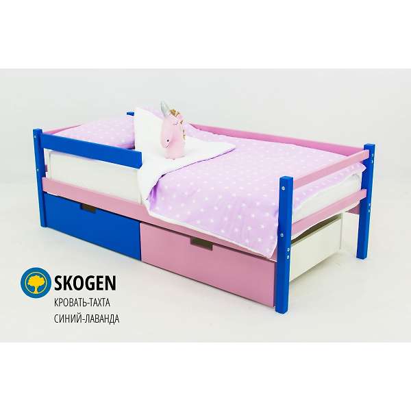 Купить кровать-тахта svogen синий-лаванда - 8 990 руб.