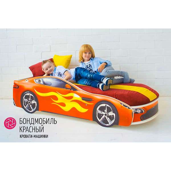 Купить кровать-машина бондмобиль - 18 990 руб.