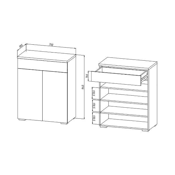 Купить комод сахара 1931.м1 - 11 490 руб.