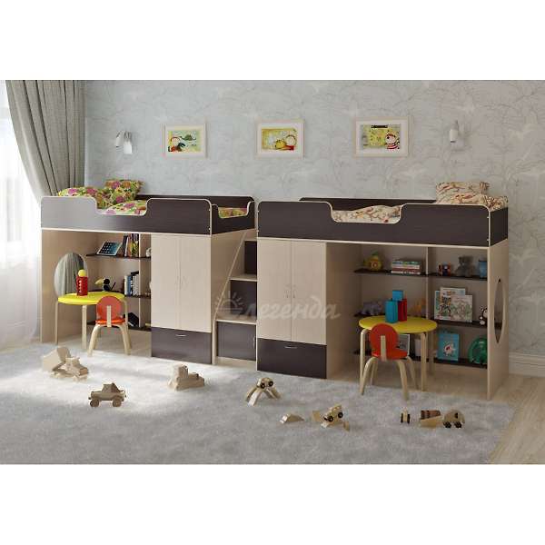 Купить кровать двухъярусная легенда 3.8 - 40 130 ₽