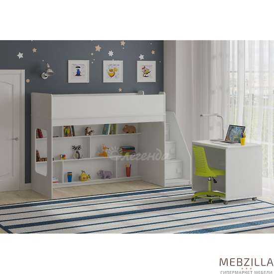 Купить кровать-чердак легенда 43.3.4 - 23 190 ₽