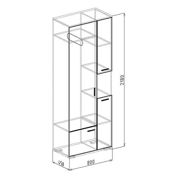 Купить шкаф комби 4 статус - 11 827 руб.
