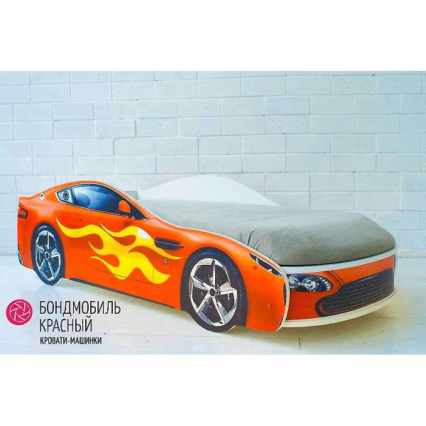 Купить кровать-машина бондмобиль - 18 990 руб.