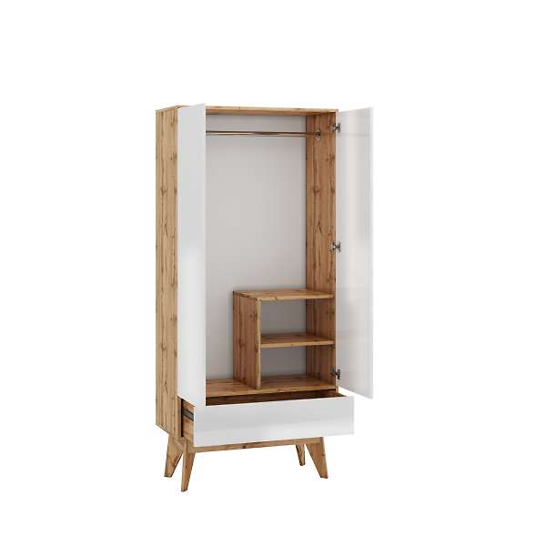 Купить шкаф двухдверный хелен 2213.м1 - 19 990 руб.