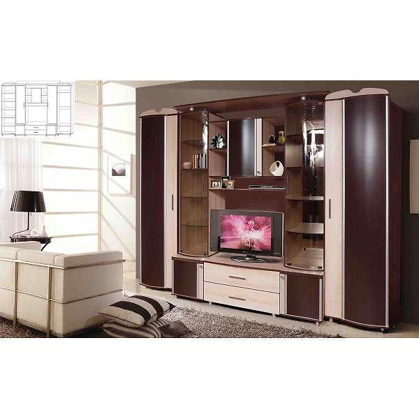 Купить набор корпусной мебели орфей-6 кмк 0154 - 98 259 руб.