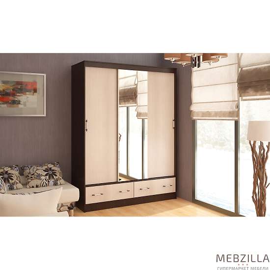 Купить шкаф-купе трехдверный модерн 2 - 20 708 руб.