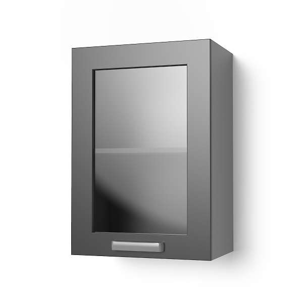 Купить шкаф навесной со стеклом 500 бомбей 5вс - 4 665 ₽