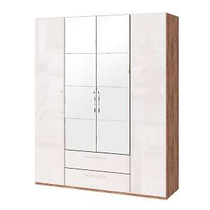 Шкаф для одежды с ящиками четырехдверный Монреаль 2