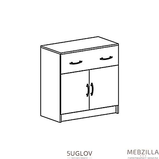 Купить комод с ящиком и створками бася км 552 - 4 751 руб.