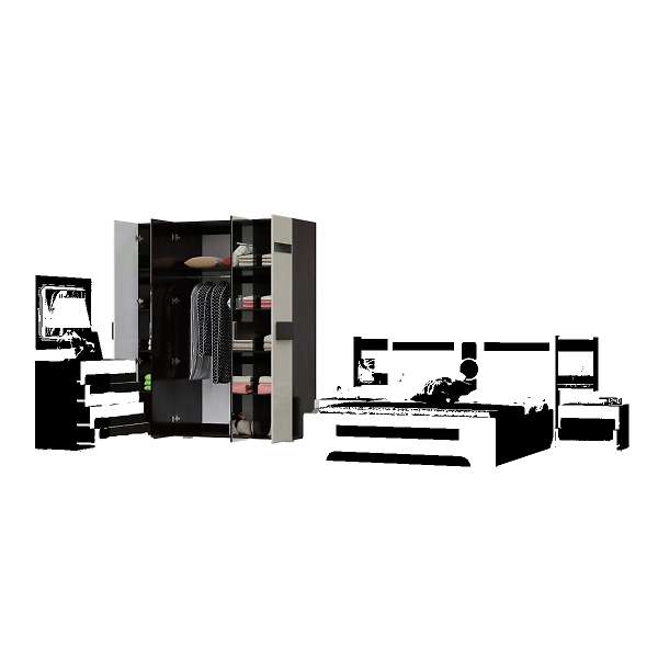 Купить шкаф четырехдверный с зеркалами престиж сп-04 - 35 610 руб.