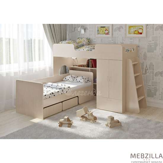 Купить кровать двухъярусная легенда 3.11 - 27 990 ₽