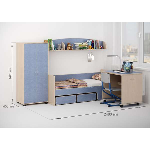 Купить детская стенка легенда №26 - 22 800 ₽