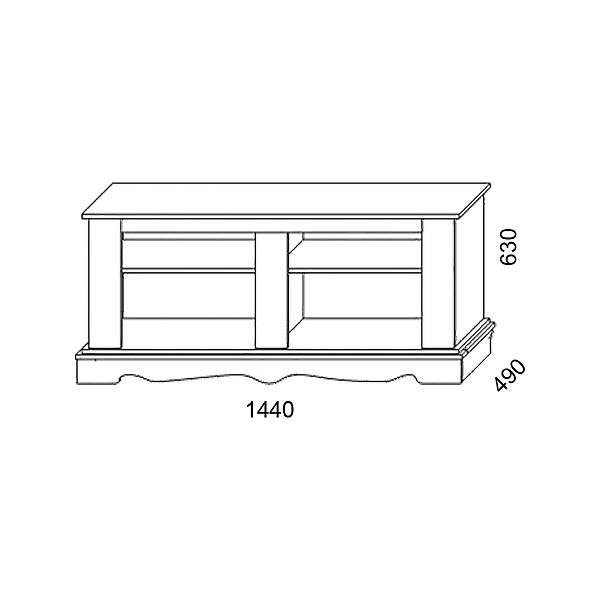 Купить тумба под тв амелия кмк 0435.12 - 24 444 руб.