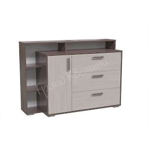 Комод с дверкой и тремя ящиками 4-4423