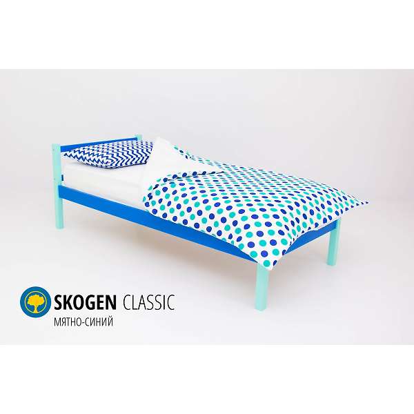 Купить кровать svogen classic мятно-синий - 7 890 руб.
