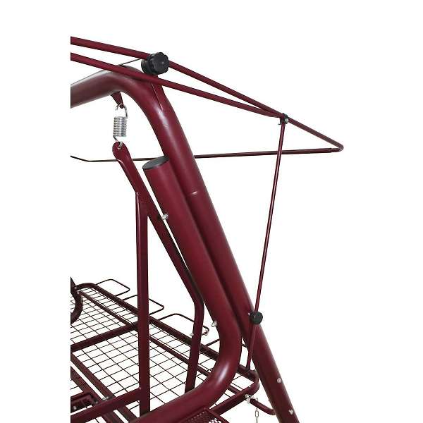 Купить качели садовые эдем прямая крыша - 51 580 ₽