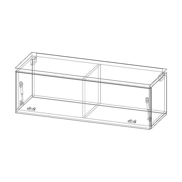 Купить антресоль с барной дверью соло сл-62 - 3 650 руб.