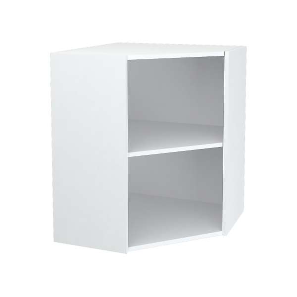 Купить шкаф навесной угловой со стеклом дина швус 550-720 - 3 633 ₽