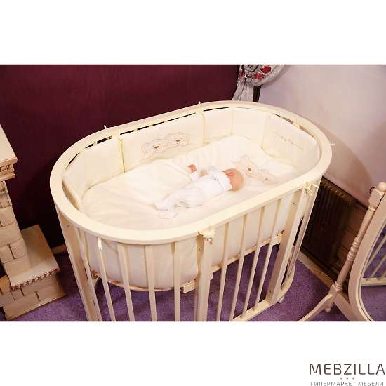 Купить комплект постельного белья для овальной кровати incanto/4 6078 - 4 500 ₽