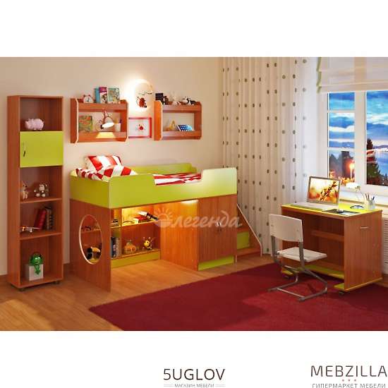 Купить детская стенка легенда №5 - 29 460 ₽