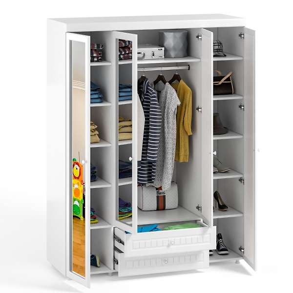 Купить шкаф четырехдверный монако мн-64 - 35 750 руб.