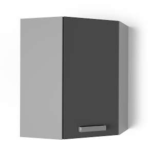 Шкаф навесной угловой 550х550 угол скошенный Танго УВ