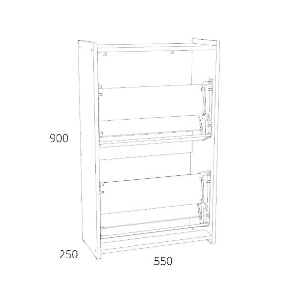 Купить тумба для обуви симпл нм 013.22 - 2 599 руб.