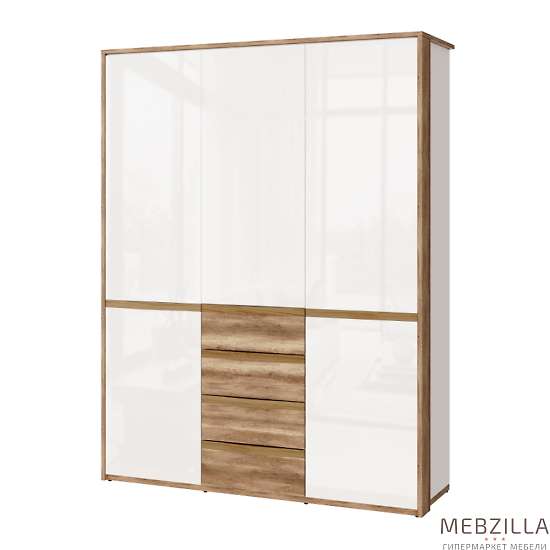 Купить шкаф для одежды трехдверный николь-люкс 01 - 48 790 руб.