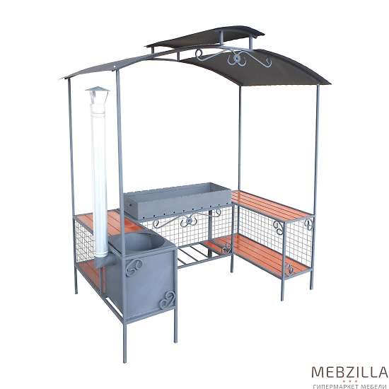 Купить мангал-беседка мм-27п - 45 400 руб.