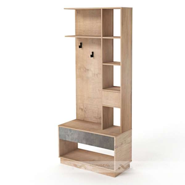 Купить шкаф комбинированный в3-4 loft визит-3 - 13 770 руб.