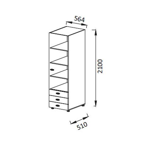 Купить шкаф юниор-6 пм-12 - 16 020 руб.
