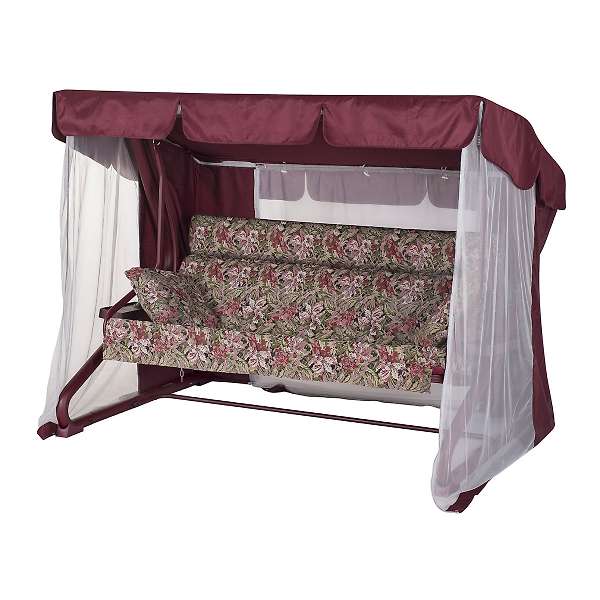 Купить качели садовые валенсия винный - 45 490 руб.