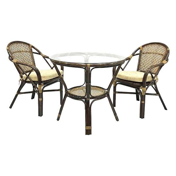 Купить комплект обеденный ellena-1, стол + 2 кресла - 33 744 руб.