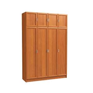 Шкаф четырехстворчатый с антресолью ШР-421