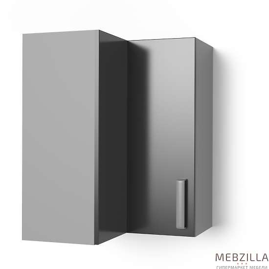 Купить шкаф навесной угловой 550х550 прямой угол луксор увп - 5 705 ₽