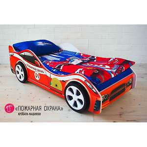 Кровать-машина Пожарная охрана