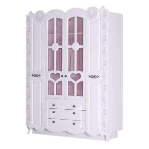 Шкаф четырехдверный Принцесса