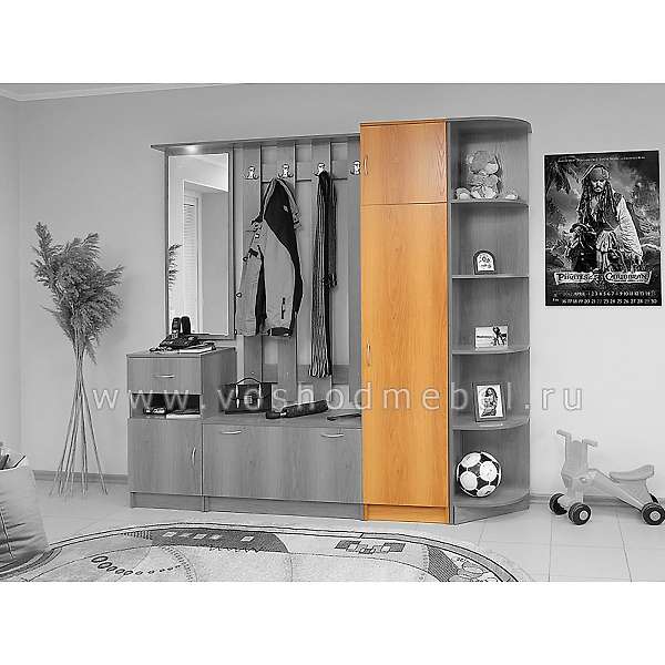 Купить шкаф однодверный м-4 машенька - 3 878 руб.