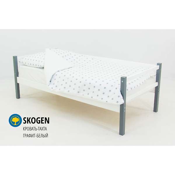 Купить кровать-тахта svogen графит-белый - 8 990 руб.